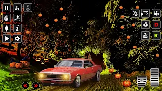 Halloween Snow City Drive Screenshot 2