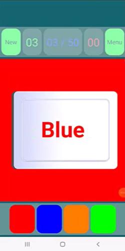 Stroop Effect Test Capture d'écran 0