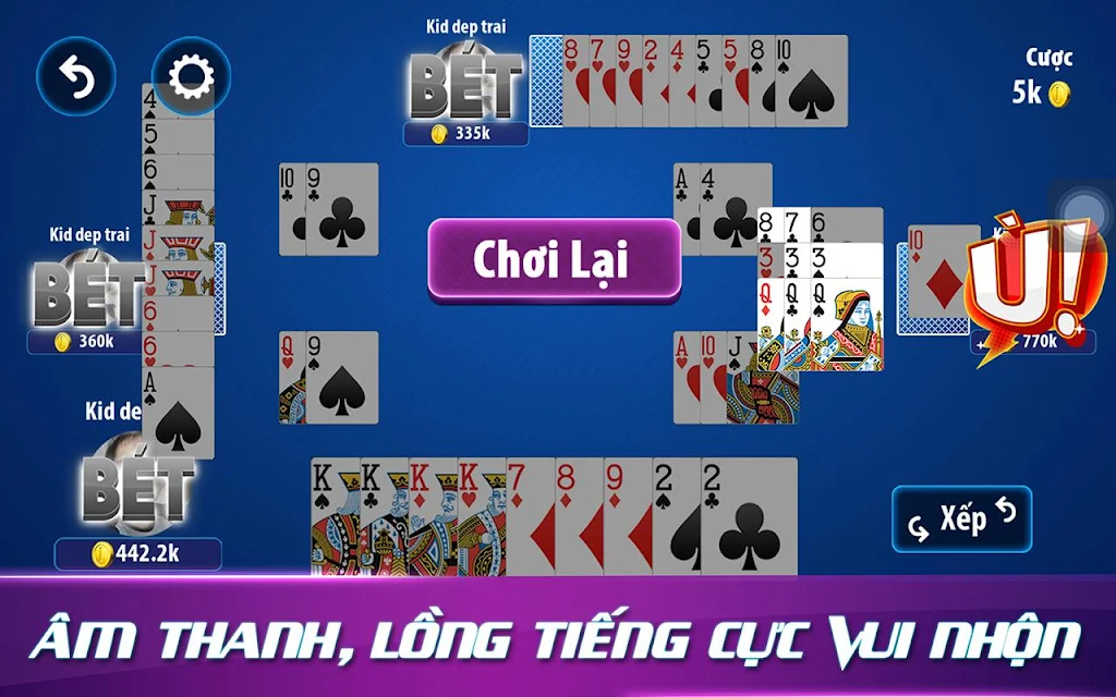 Phom - Phỏm - Ta La - Tá Lả - Offline Screenshot 3