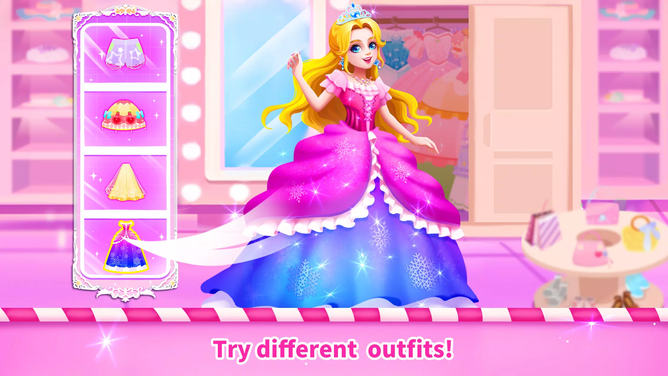 Little Panda: Doll Dress up Captura de pantalla 1