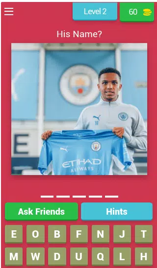 Manchester City Player's Quiz 螢幕截圖 2