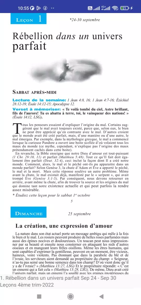 Guide Moniteur École Du Sabbat Ảnh chụp màn hình 1