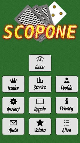 Scopone Captura de tela 0