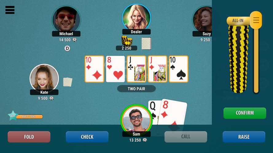 Kindza Poker应用截图第2张