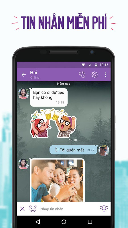 Viber Messenger Captura de tela 2