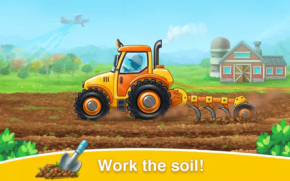 Farm land & Harvest Kids Games ဖန်သားပြင်ဓာတ်ပုံ 1