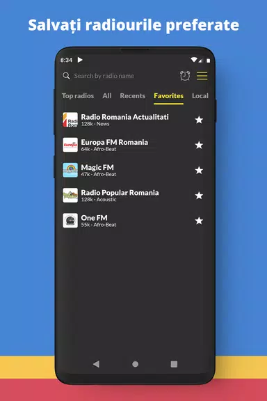 Radio Romania FM online 螢幕截圖 1