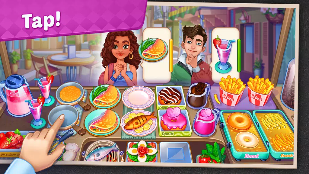 My Cafe Shop : Cooking Games Скриншот 0