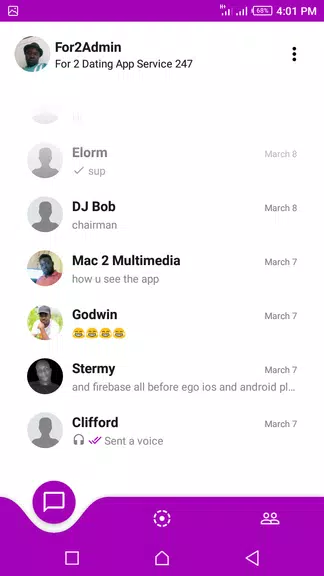 For 2 - Dating Messaging App スクリーンショット 3