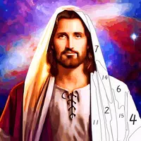 Jesus Coloring Book Color Game