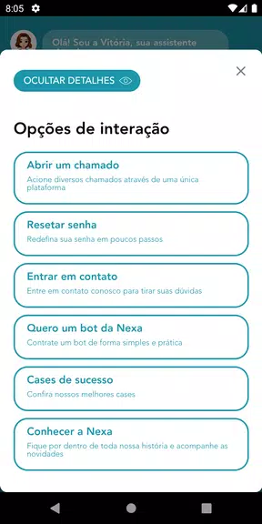 Vitória - Assistente Virtual N 螢幕截圖 2