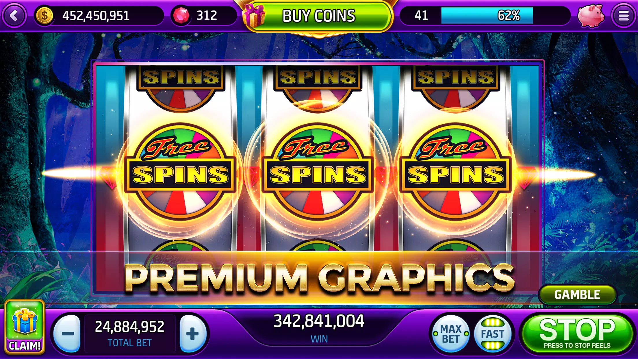 Vegas Classic Slots—777 Casino ဖန်သားပြင်ဓာတ်ပုံ 3