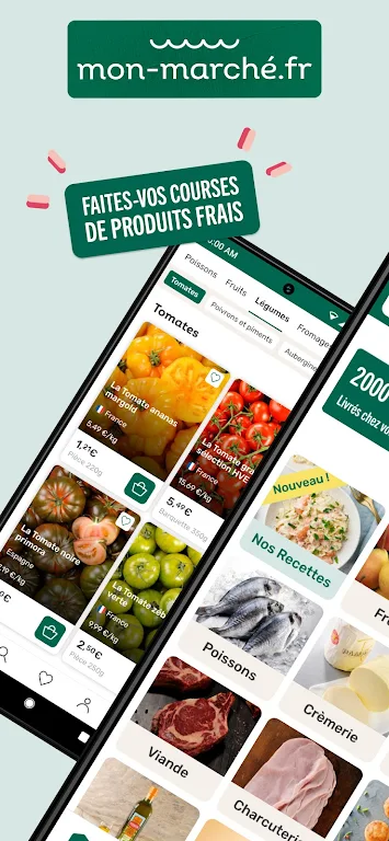 mon-marché : courses en ligne Screenshot 0