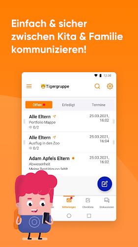 KidsFox - der Kita-Messenger Screenshot 1