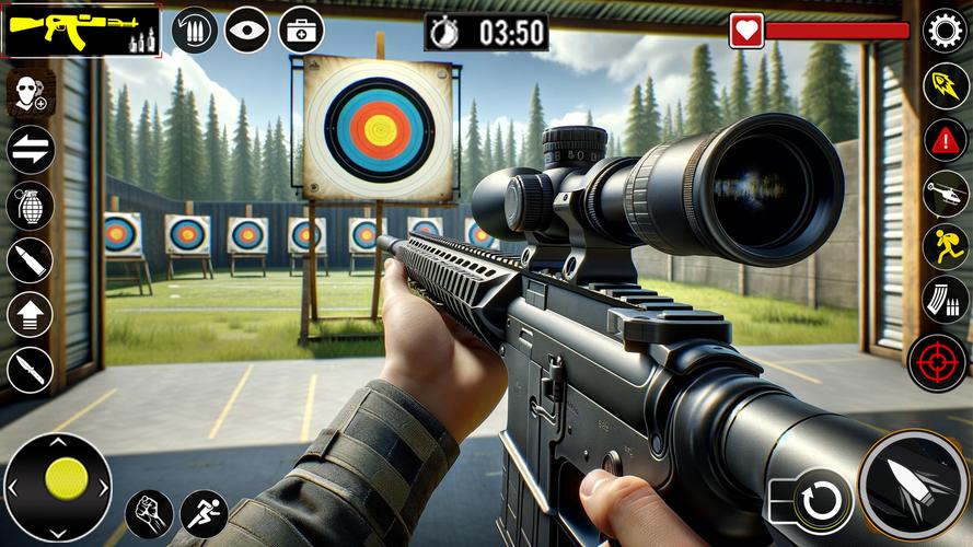 Real Target Gun Shooter Games 스크린샷 3