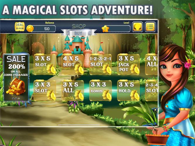 Wizard Of Wonderland Slots 스크린샷 0