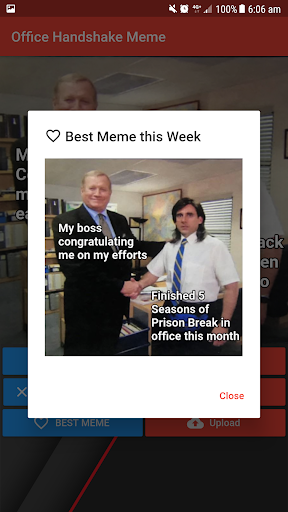 Office Handshake Meme Creator 螢幕截圖 3