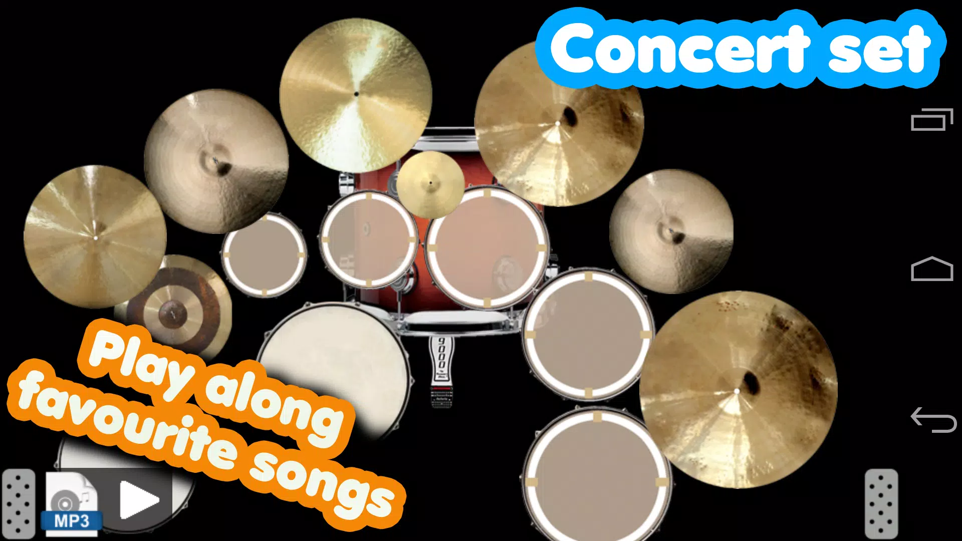 Drum Set - Drumming App स्क्रीनशॉट 1