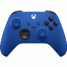 Schokblauwe Xbox draadloze controller