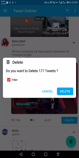 Tweet Deleter - Delete Your Tweets应用截图第0张