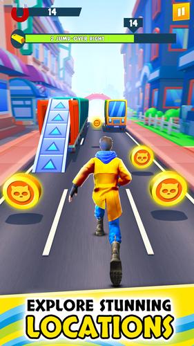 Subway Runner Game Capture d'écran 0