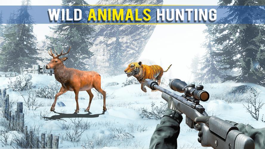 Forest Animal Hunting Games Captura de tela 3