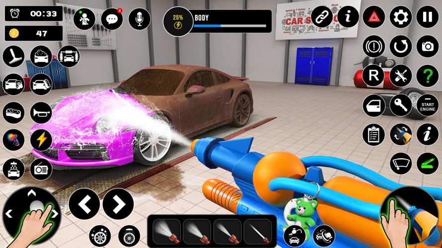 Car Wash Games - Car Games 3D Zrzut ekranu 3