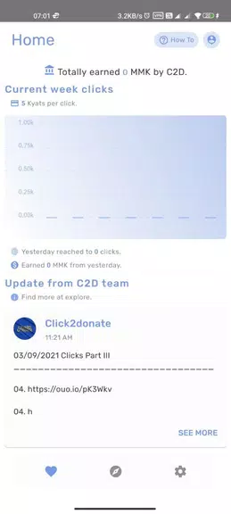 Click 2 donate Zrzut ekranu 0