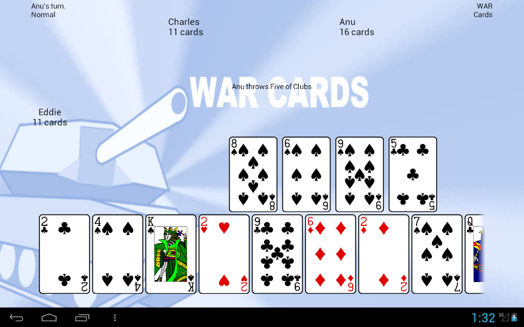 WAR Cards Captura de tela 2