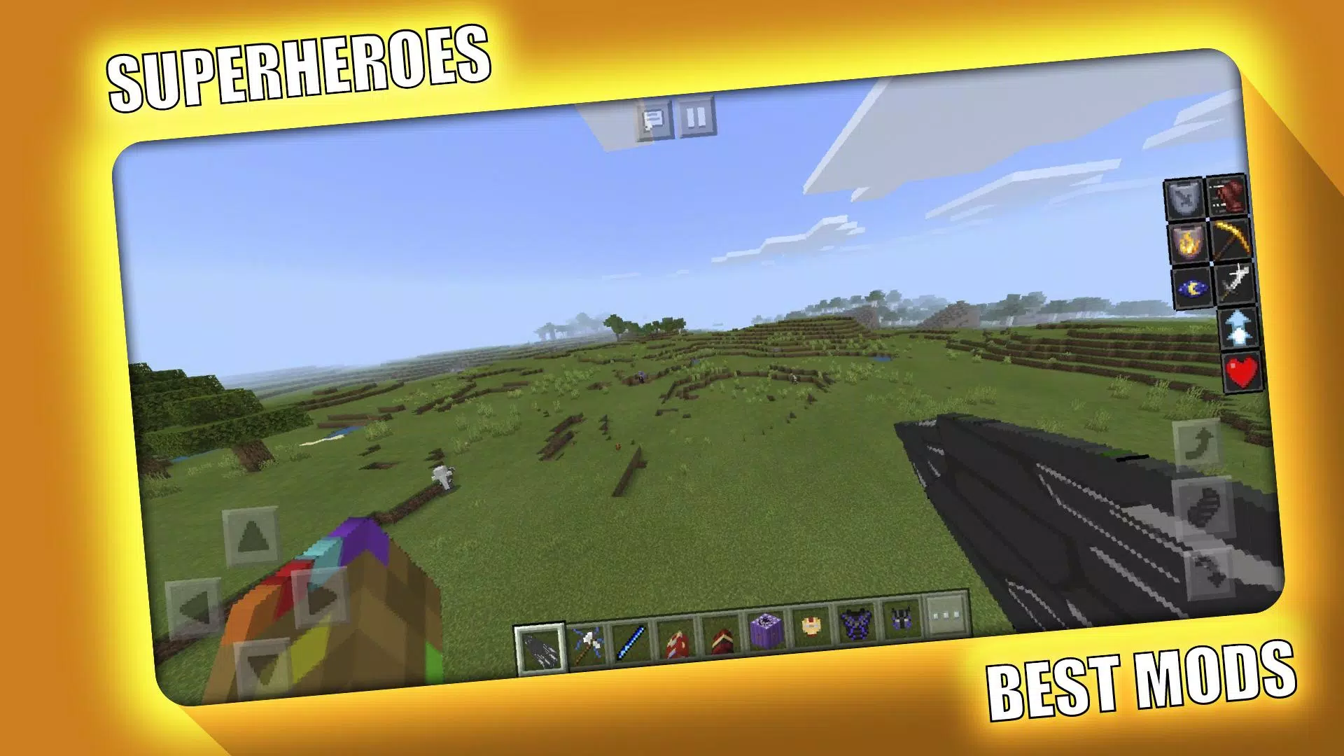 Schermata Superheroes Mod for Minecraft 3