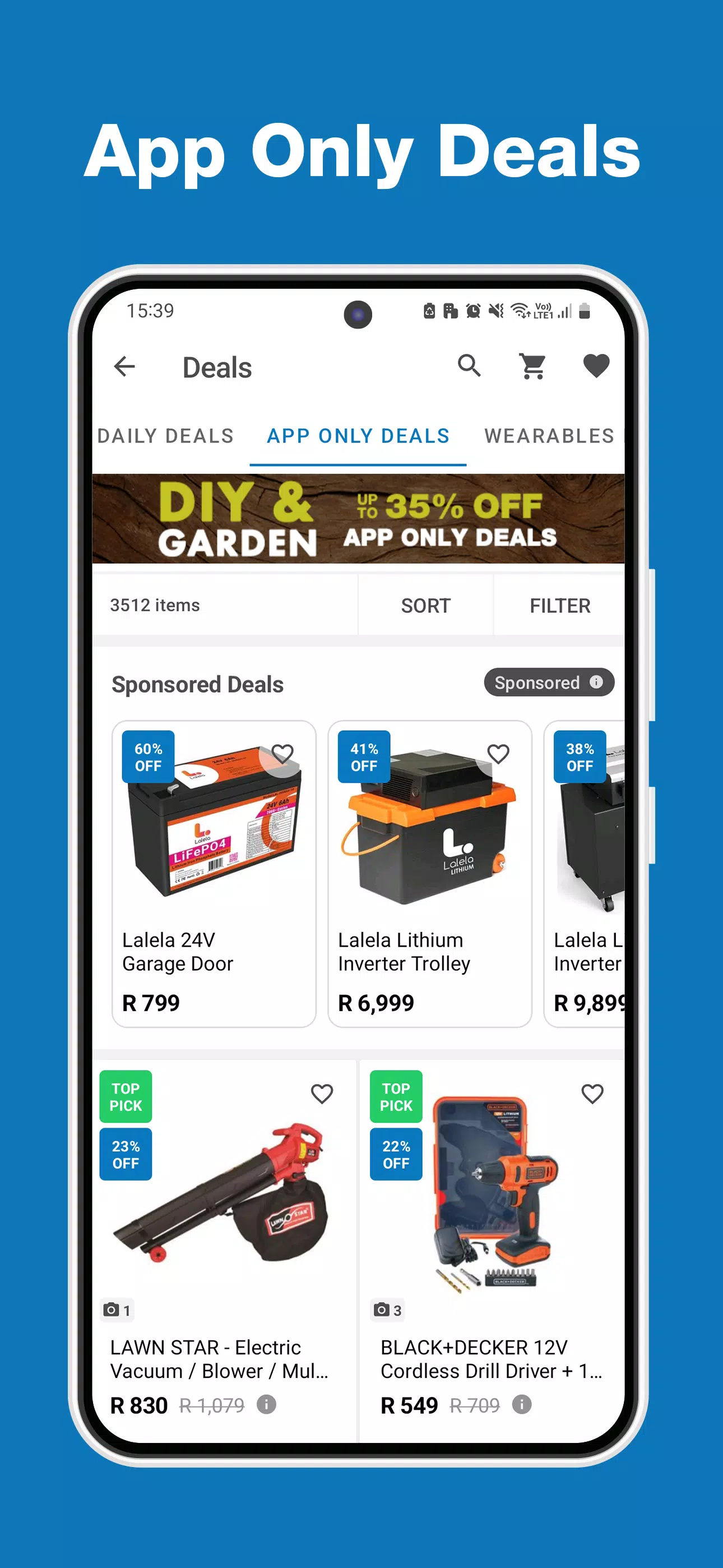 Takealot – Online Shopping App 螢幕截圖 1
