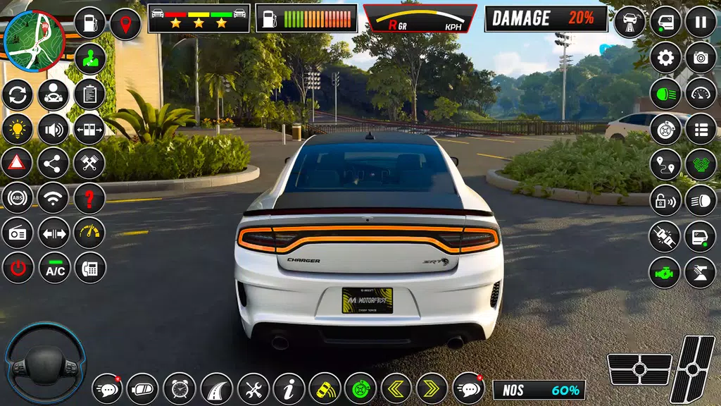 Modern Car 3D: Driving School Tangkapan skrin 3