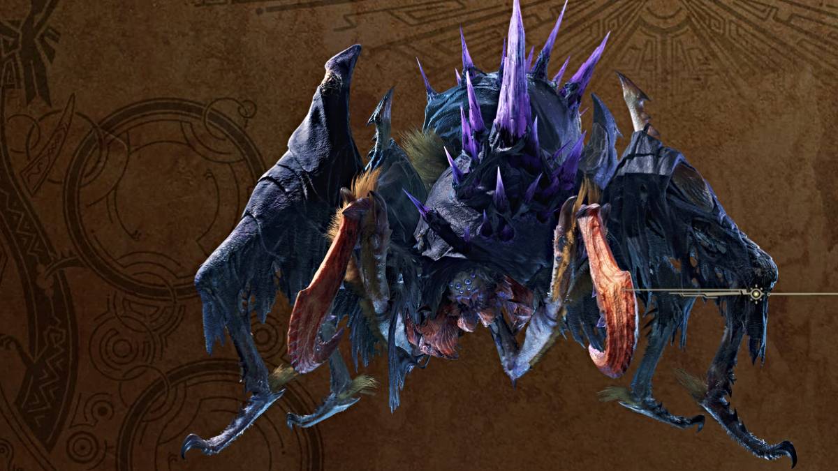 Nerscylla monster in Monster Hunter Wilds