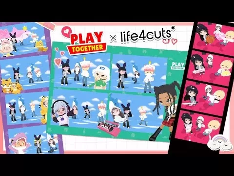 life4 cuts photobooths一起玩