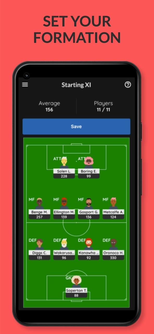 MYFM - Online Football Manager Screenshot 1