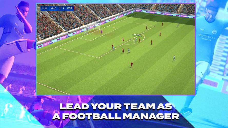 Soccer Manager 2025 - Football Captura de tela 0