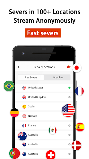 PStar VPN - Unlimited Fast Proxy 螢幕截圖 1