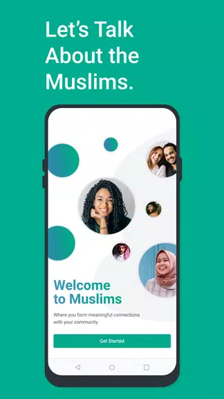 Schermata Muslims: Events & Discussions 0