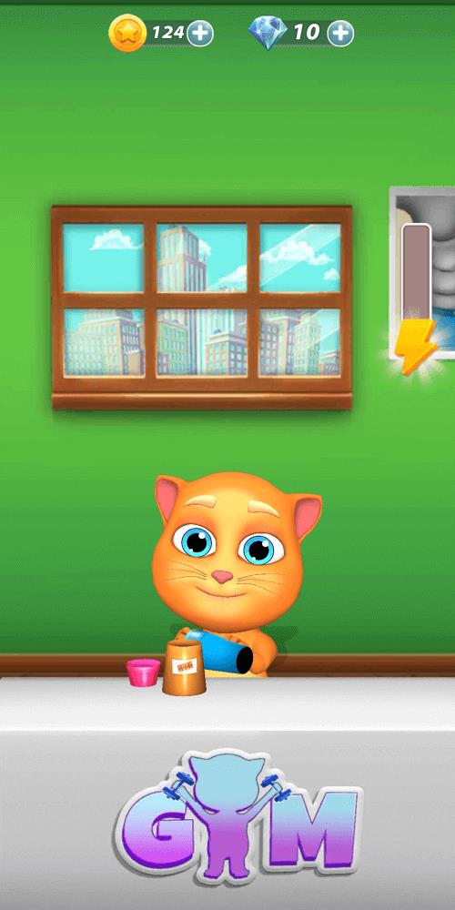 Virtual Pet Tommy - Cat Game Ekran Görüntüsü 2