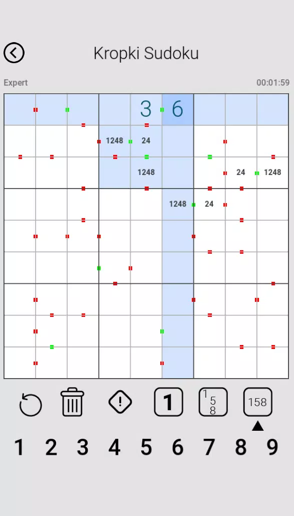 Dot Sudoku 螢幕截圖 1