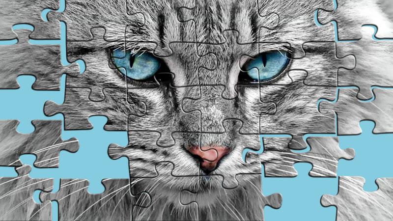 Big puzzles with cats Скриншот 0