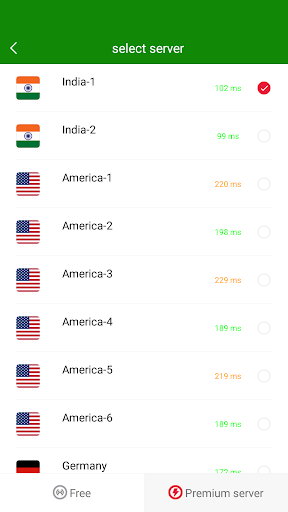 VPN India - Use Indian IP スクリーンショット 1