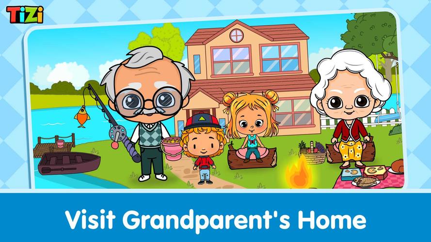 My Tizi Town Grandparents Home Screenshot 0