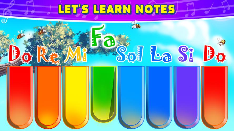 Baby Zoo Piano Games for Kids Captura de tela 1