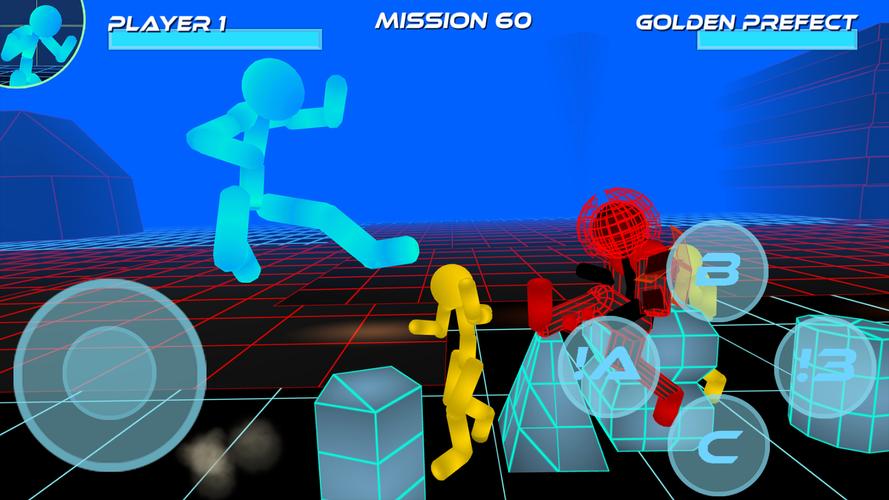 Stickman Neon Street Fighting ဖန်သားပြင်ဓာတ်ပုံ 2