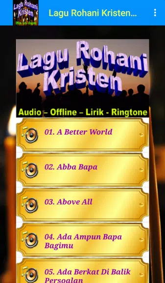 Lagu Rohani Kristen Offline Tangkapan skrin 1