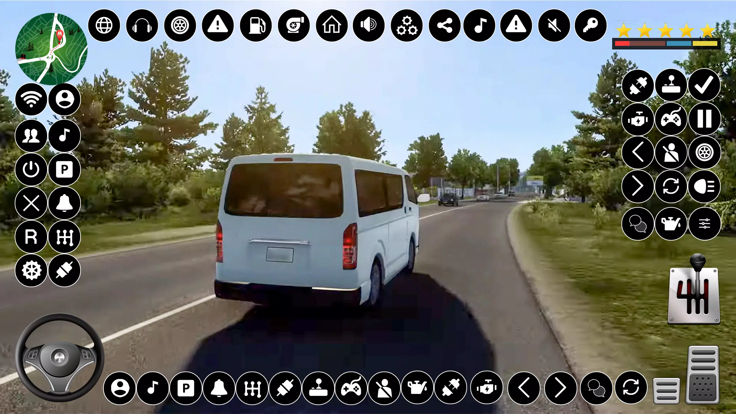 Car Games Dubai Van Simulator Captura de tela 3