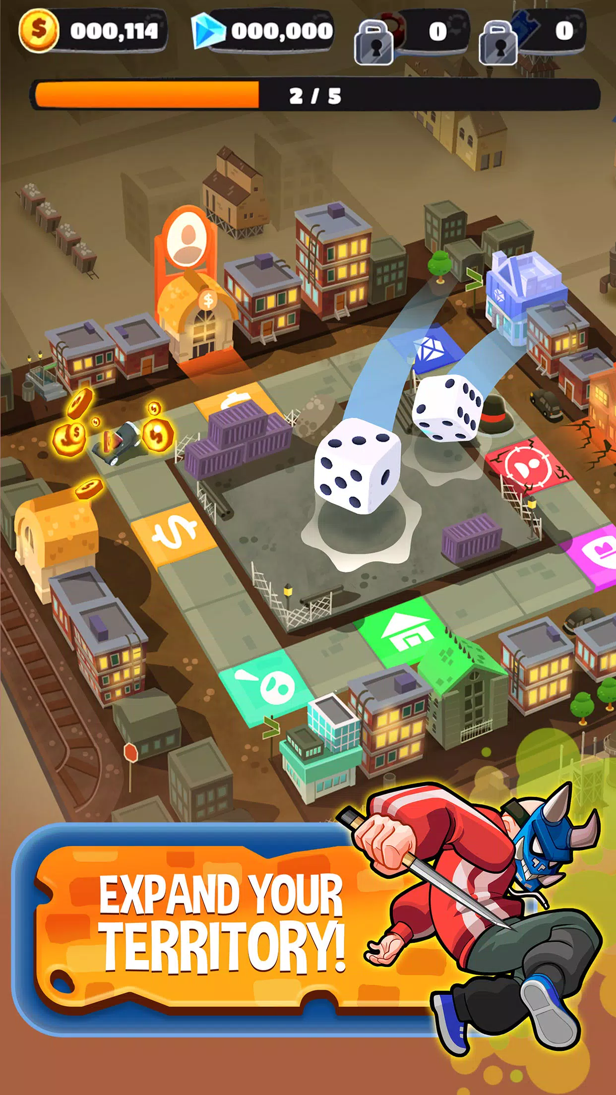 Mafia Kings - Mob Board Game Ảnh chụp màn hình 1
