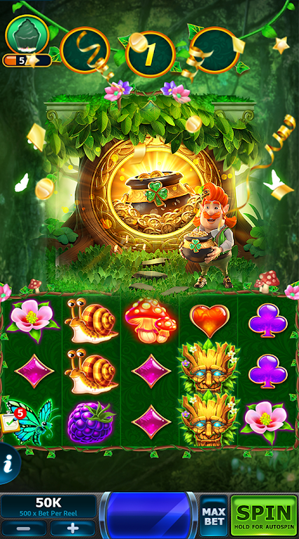 Dino Pixie Slots Adventure Screenshot 0