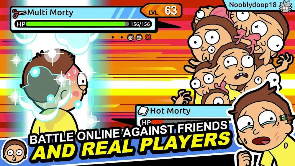 Rick and Morty: Pocket Mortys Screenshot 1